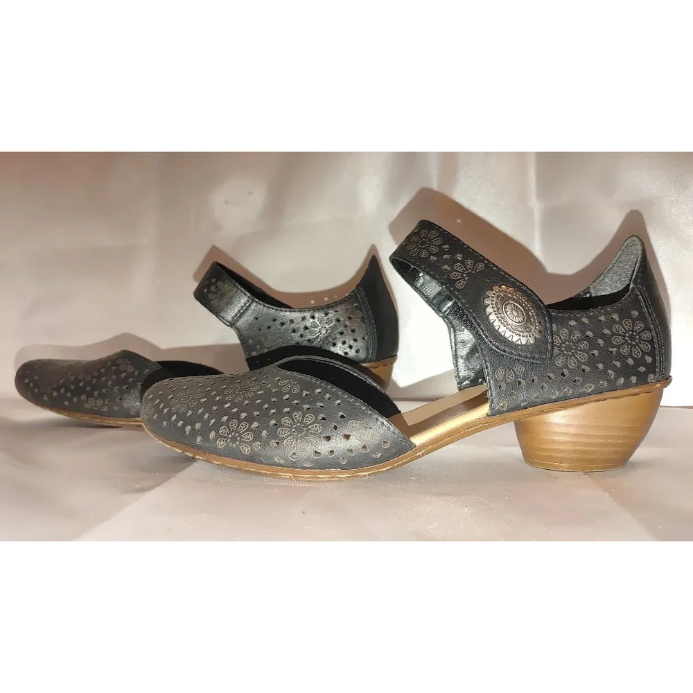 Rieker Mirjam Leather Mary Jane Size 38